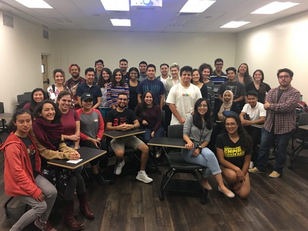 The fall 2018 CSU-LSAMP student cohort