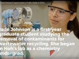 Former MARC Scholar Jade Johnson Featured on SDSU NewsCenter